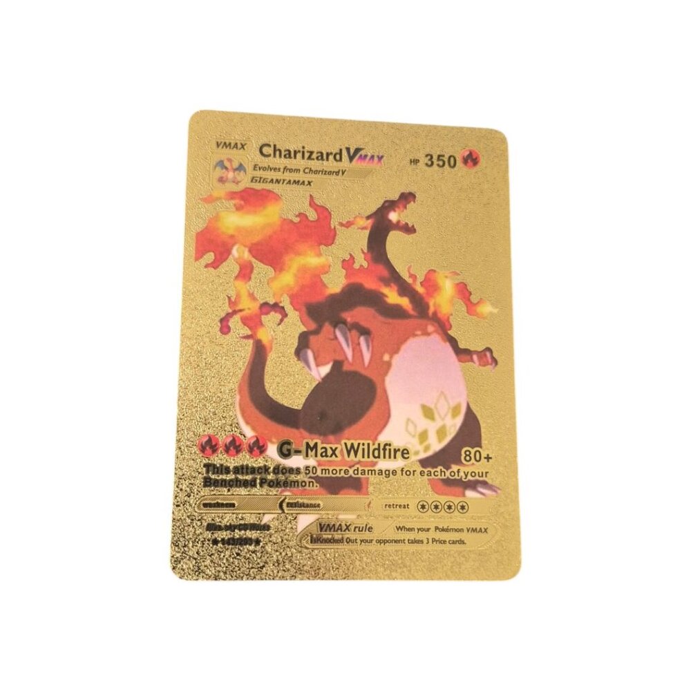 Charizard VMAX Gold  Card New